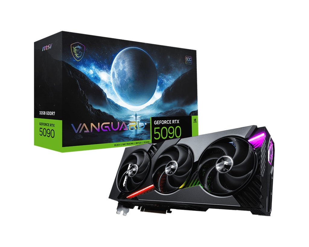 MSI SOURCING GeForce RTX 5090 32G VANGUARD SOC NVIDIA 32 GB GDDR7 G5090-32VGS