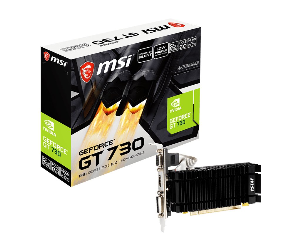 MSI SOURCING N730K-2GD3H/LPV1 NVIDIA GeForce GT 730 2 GB GDDR3