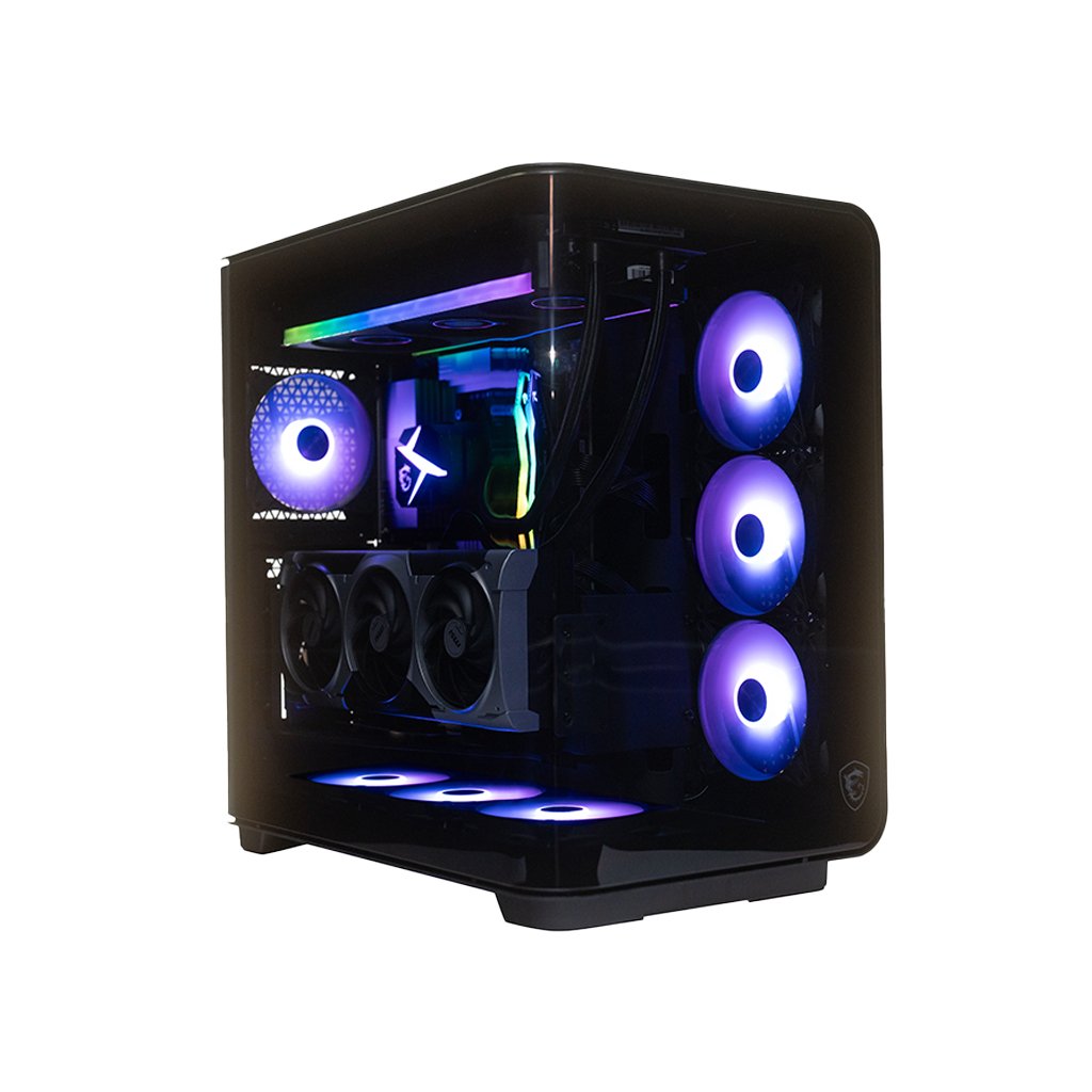 MSI Vision Elite ZS 9NVZ-1481US AMD Ryzen™ 9 9950X3D 64 GB DDR5-SDRAM 2 TB SSD NVIDIA GeForce RTX VISEZS9NVZ1481