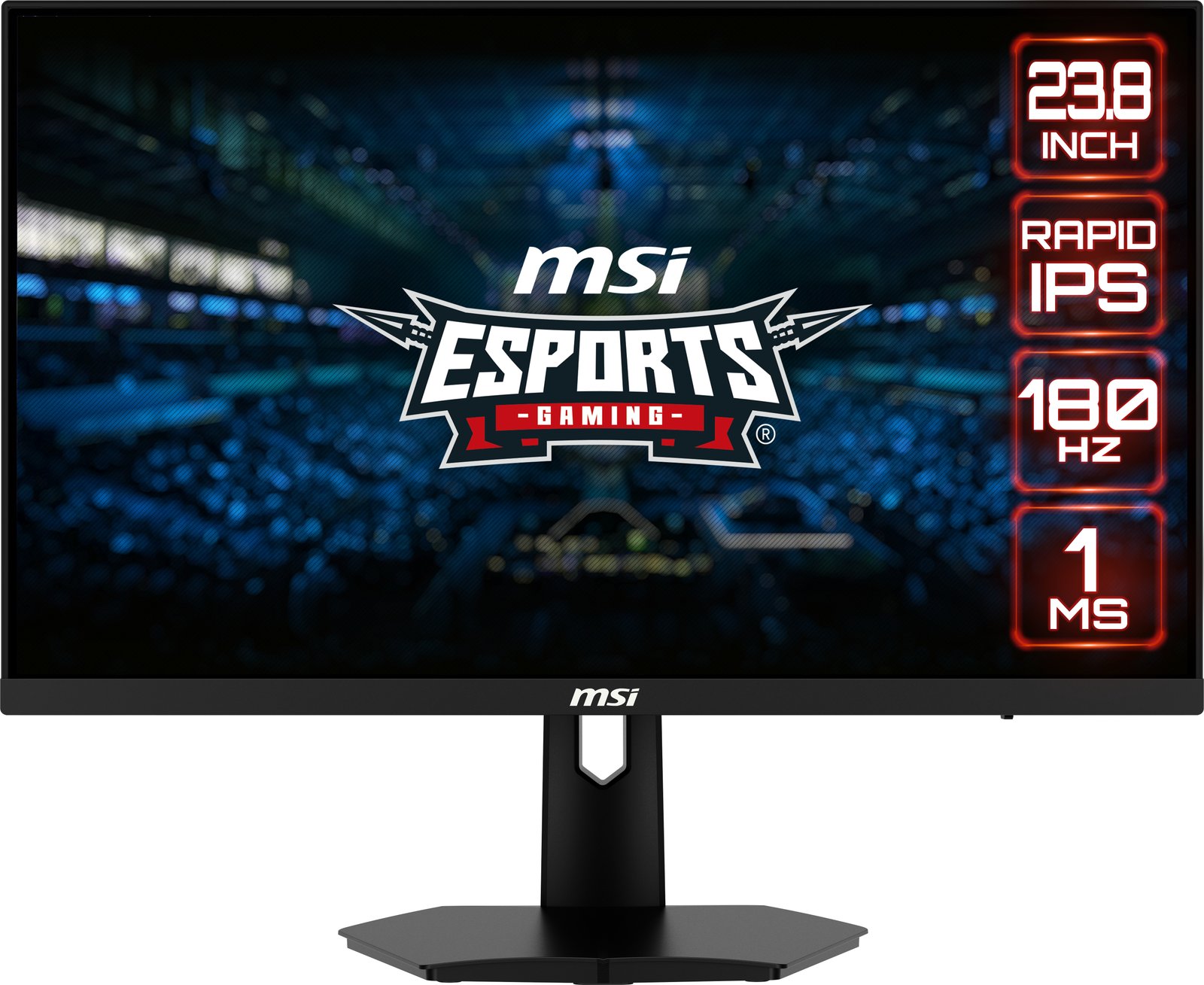 MSI G244F E2 computer monitor 60.5 cm (23.8") 1920 x 1080 pixels Full HD Black G244FE2