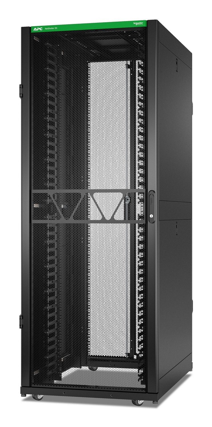 APC by Schneider Electric NetShelter SX Networking Enclosure, 42U, 1991H x 750W 1070D mm, wtih AR3140B2