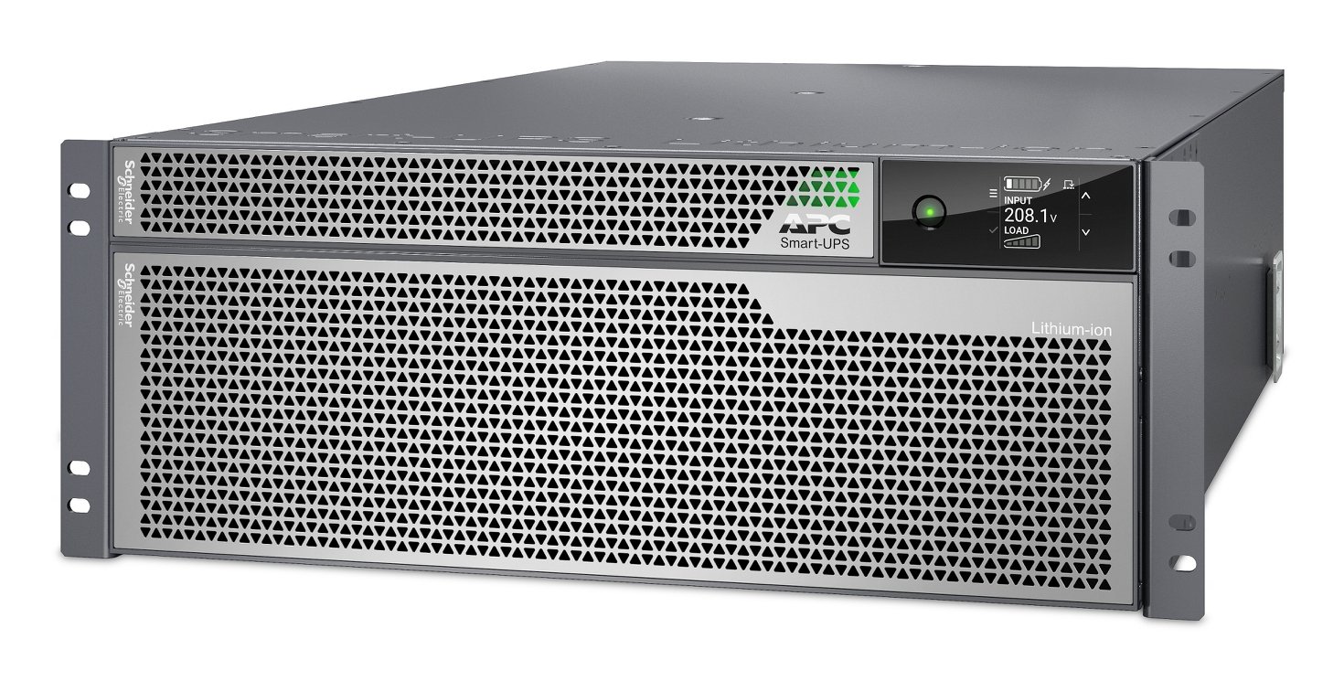 APC by Schneider Electric Smart-UPS Ultra On-Line Li-Ion SRTL10KRM4UI, 10KW, 4U Rack/Tower, 6xC13 & SRTL10KRM4UT