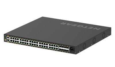 NETGEAR GSM4248P Managed L2/L3/L4 Gigabit Ethernet (10/100/1000) Power over (PoE) 1U Black GSM4248P-100NAS