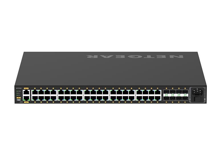 NETGEAR GSM4248PX Managed L2/L3/L4 Gigabit Ethernet (10/100/1000) Power over (PoE) 1U Black GSM4248PX-100NAS