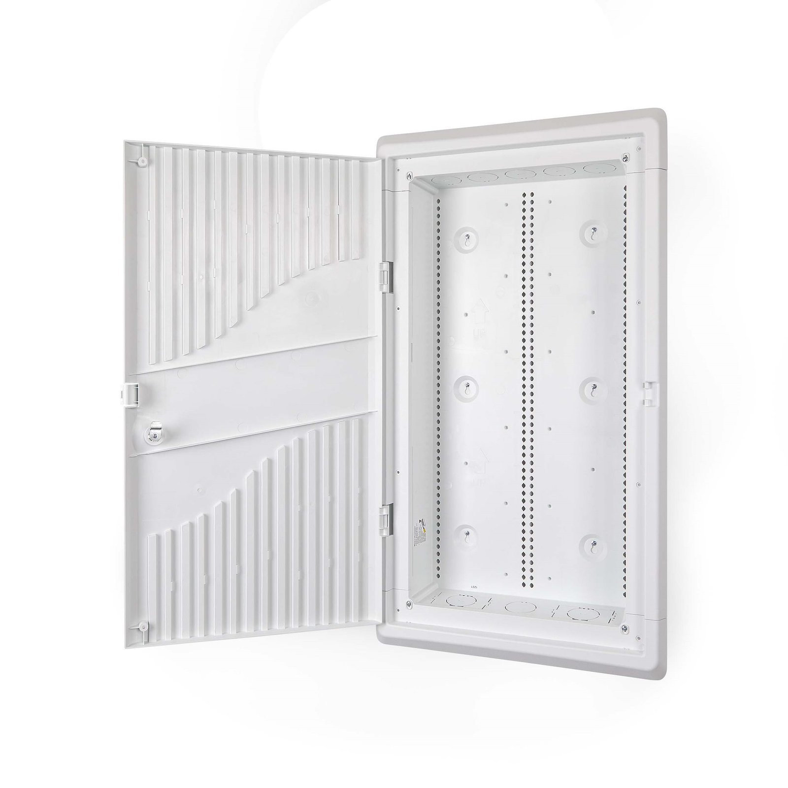 StarTech.com 28-Inch Wall-Mount Media Enclosure, Cable Management Box for Network Distribution, 28P1-MEDIA-ENCLOSURE