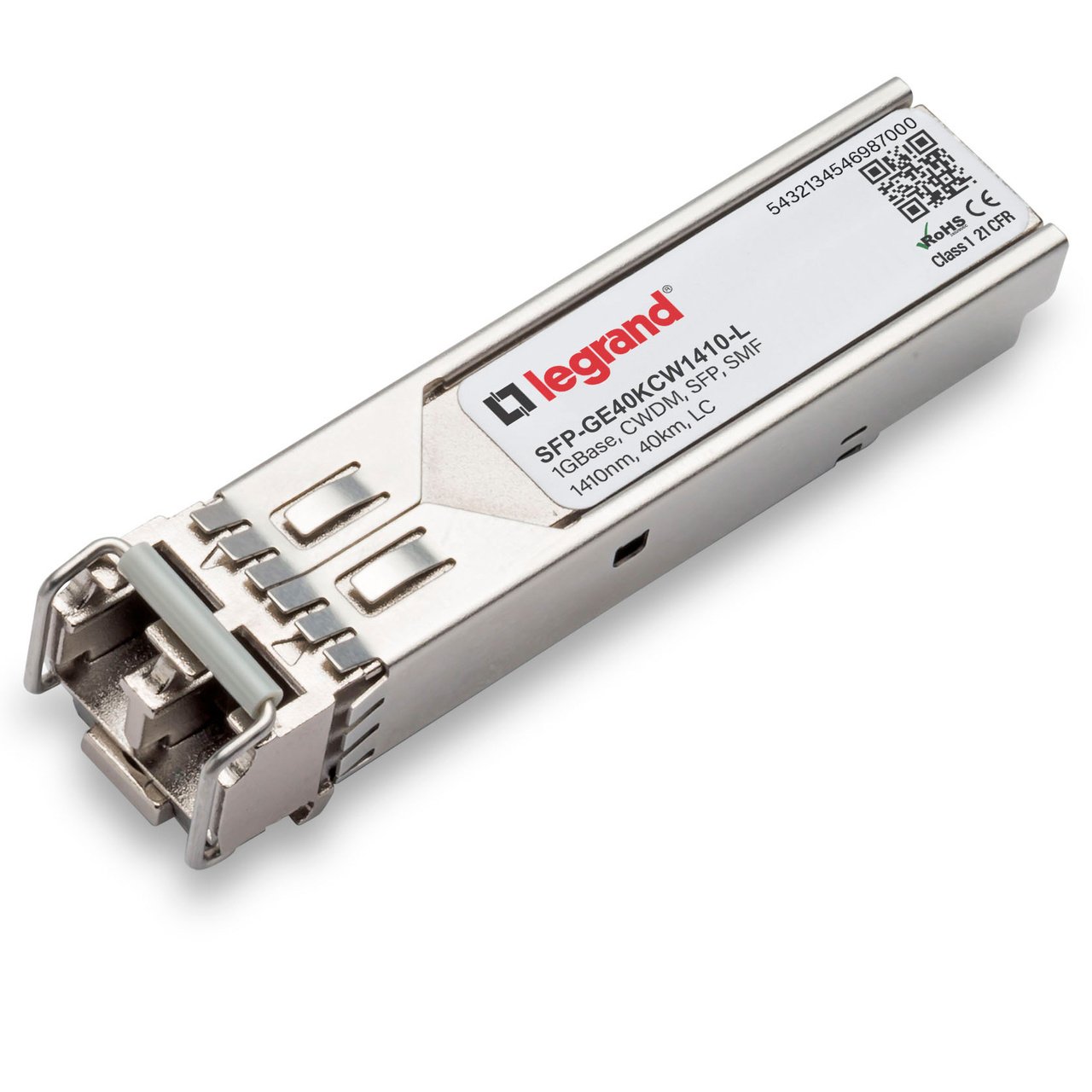 Legrand SFP-GE40KCW1410-L network transceiver module Fiber optic 1000 Mbit/s 1410 nm