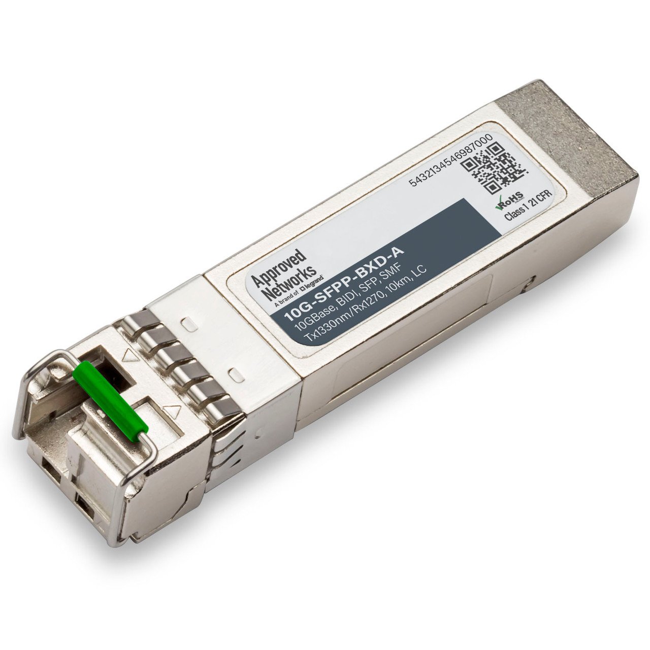 Legrand 10G-SFPP-BXD-A network transceiver module Fiber optic 10000 Mbit/s SFP+