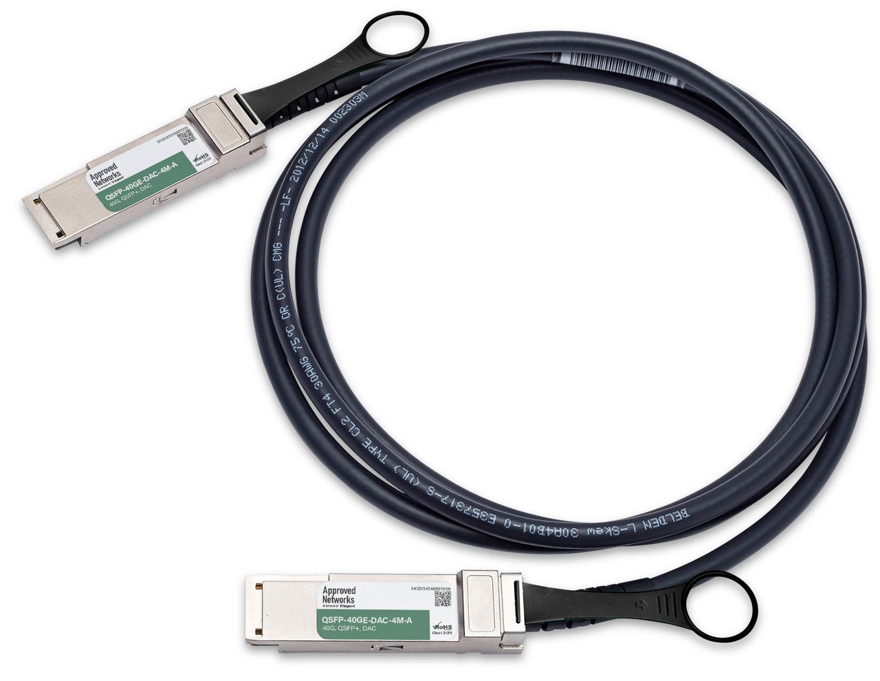Legrand QSFP-40GE-DAC-4M-A InfiniBand/fibre optic cable QSFP+ Twinax Black