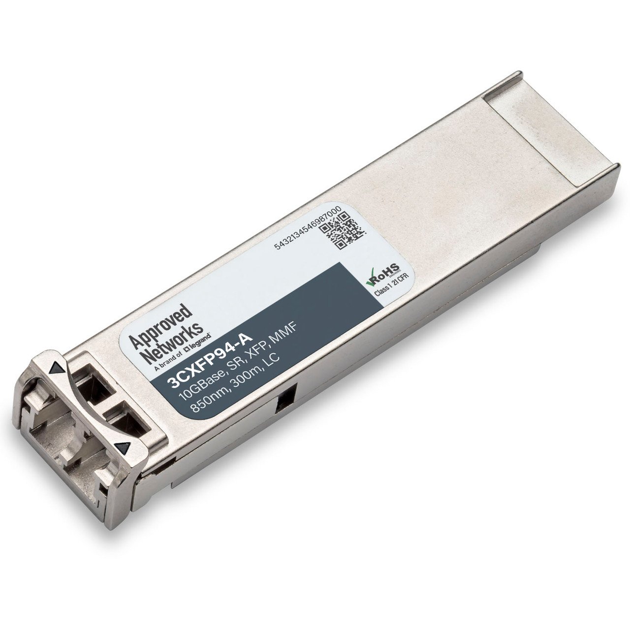 Legrand XFP-SR network transceiver module Fiber optic 11100 Mbit/s 850 nm XFP-SR-A