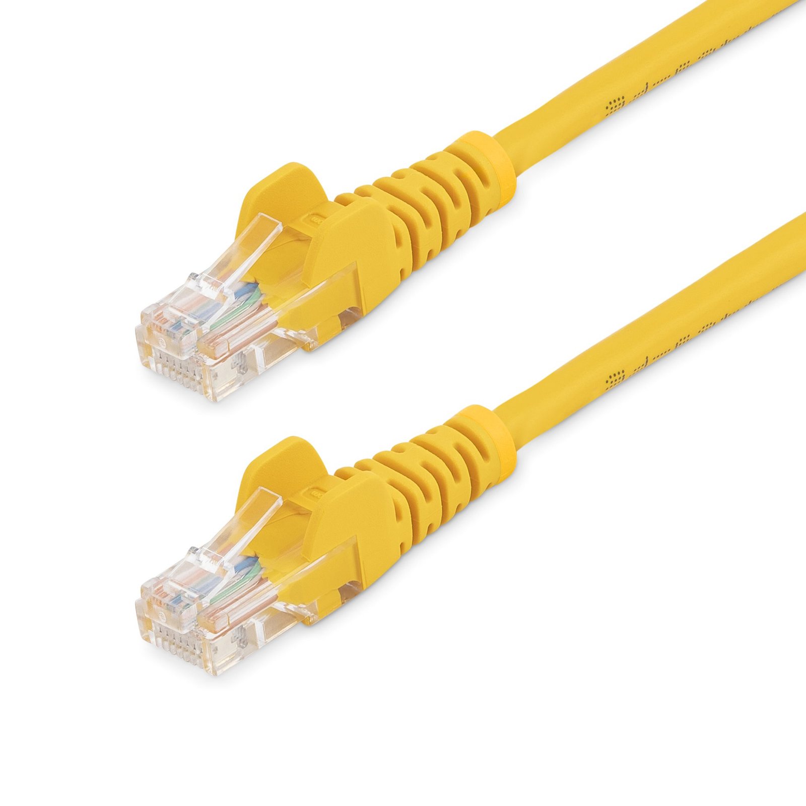 StarTech.com Cat5e Patch Cable with Snagless RJ45 Connectors - 15 ft, Yellow 45PATCH15YL