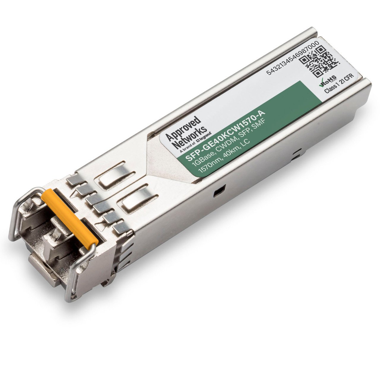 Legrand SFP-GE40KCW1570-A network transceiver module Fiber optic 1250 Mbit/s 1570 nm