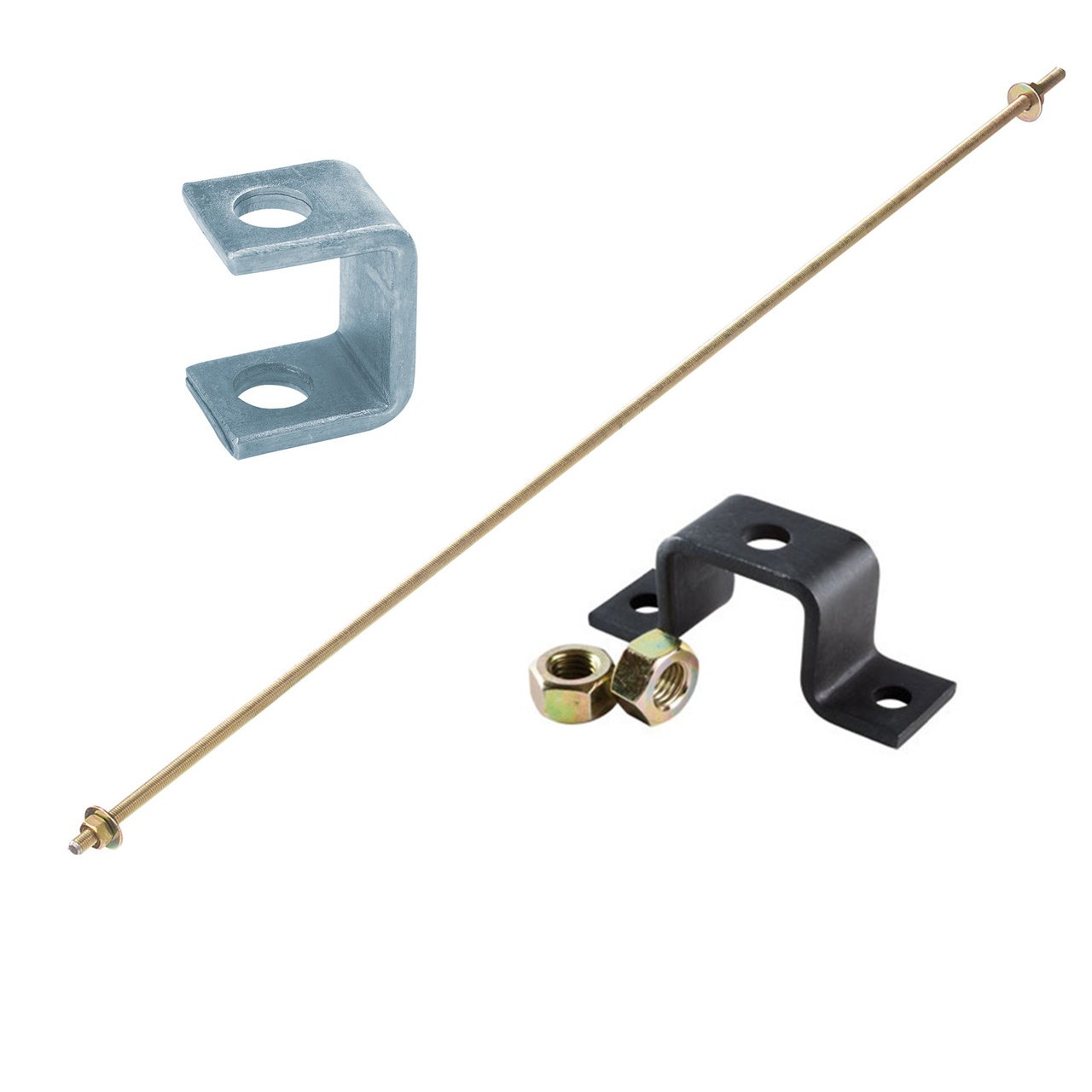 Legrand RCBK-6 mounting kit Black, Stainless steel