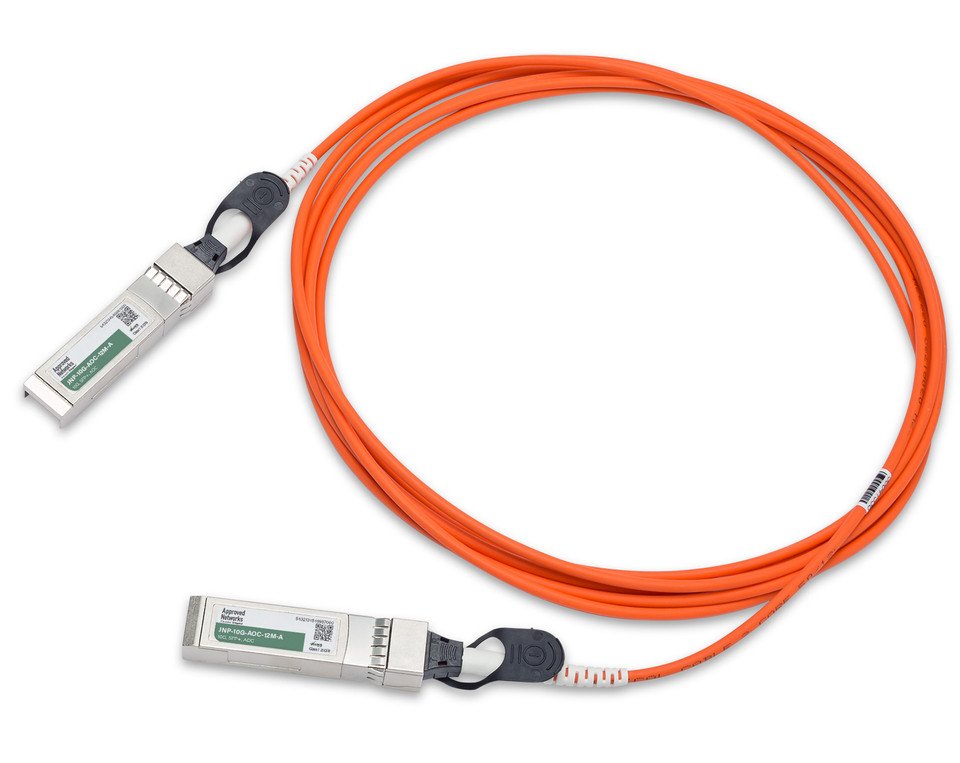 Legrand JNP-10G-AOC-12M-A InfiniBand/fibre optic cable SFP+ Orange