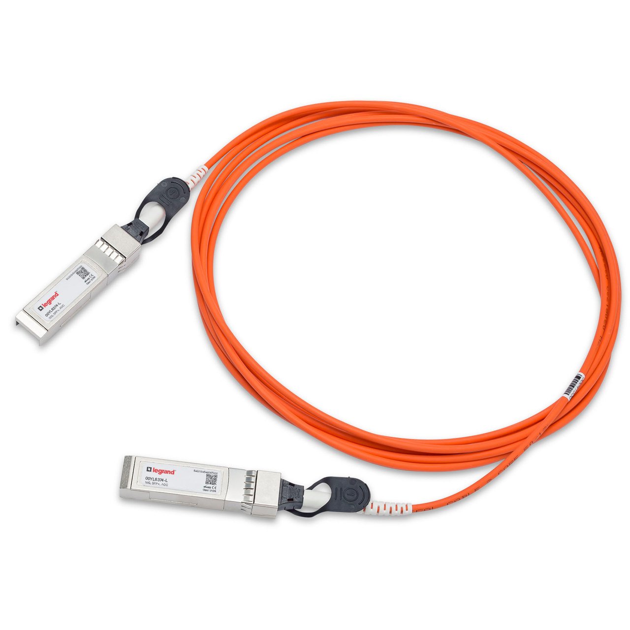 Legrand 00YL6374-L InfiniBand/fibre optic cable 4 m SFP+ Red