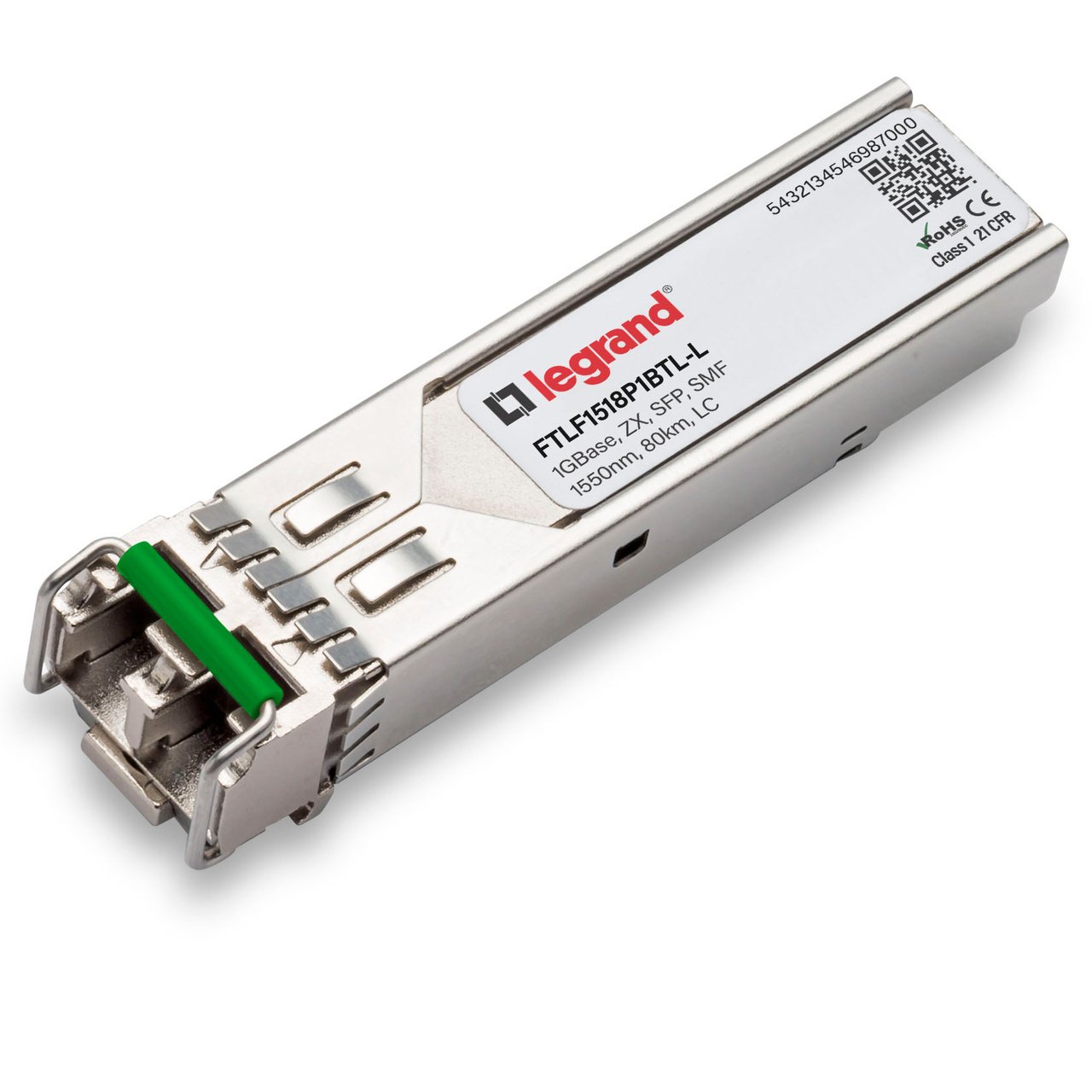 Legrand FTLF1518P1BTL-OP network transceiver module Fiber optic 1000 Mbit/s SFP 1550 nm