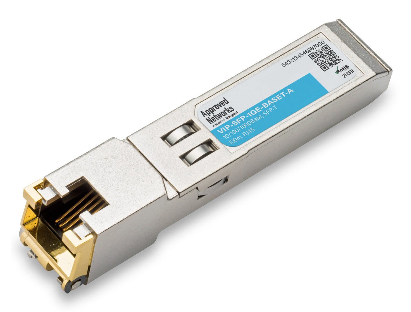 Legrand VIPSFP-1GE-BASET-A network transceiver module Copper 1250 Mbit/s SFP