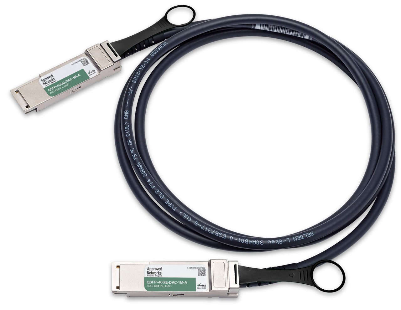 Legrand QSFP-40GE-DAC-1M-A InfiniBand/fibre optic cable QSFP+ Twinax Black