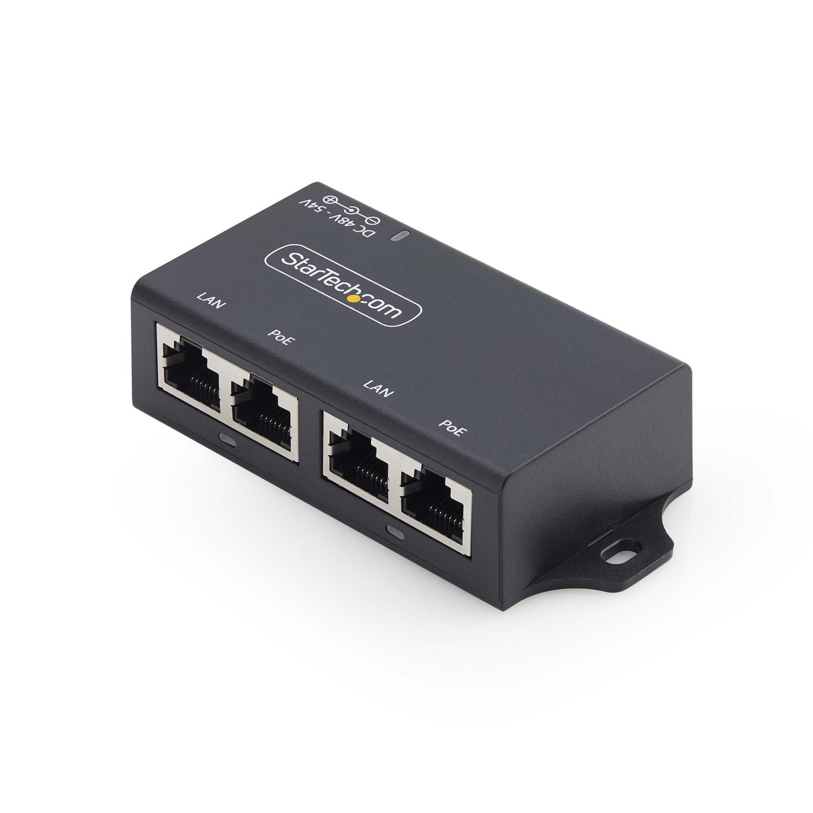 StarTech.com 2-Port Gigabit Midspan PoE+ Injector, 10/100/1000Mbps, (802.3af/at), 30W, 1Gbps AF221C-POE-INJECTOR