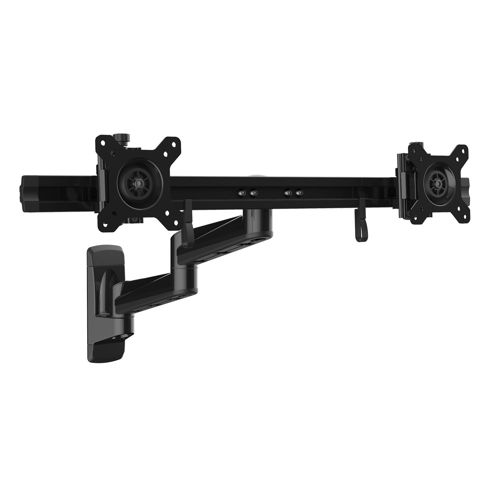 StarTech.com Wall Mount Dual Monitor Arm – Articulating Ergonomic VESA for 2x 24" (11lb/5kg) ARMDUALWALL