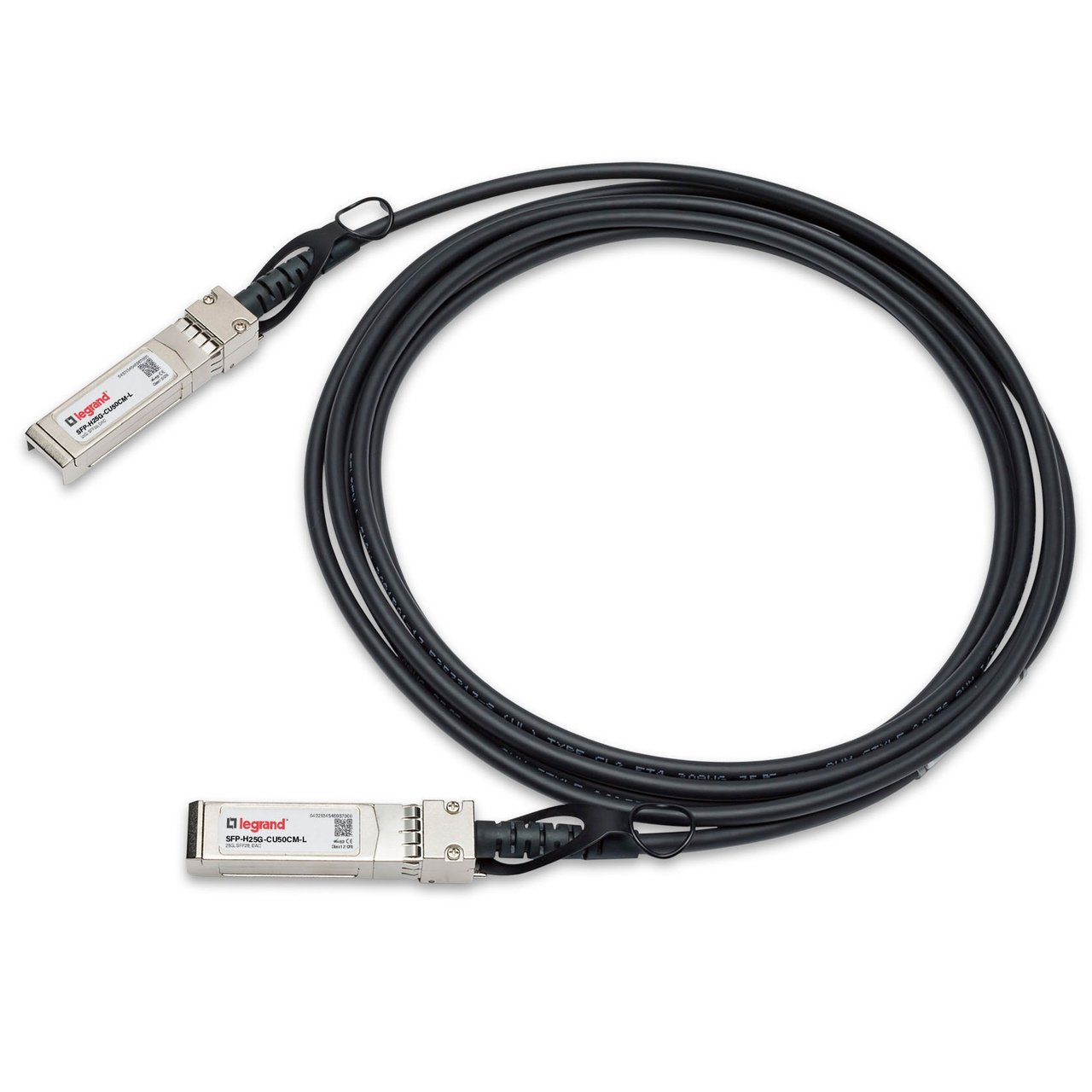 Legrand SFP-H25G-CU50CM-L InfiniBand/fibre optic cable 0.5 m SFP28 Black