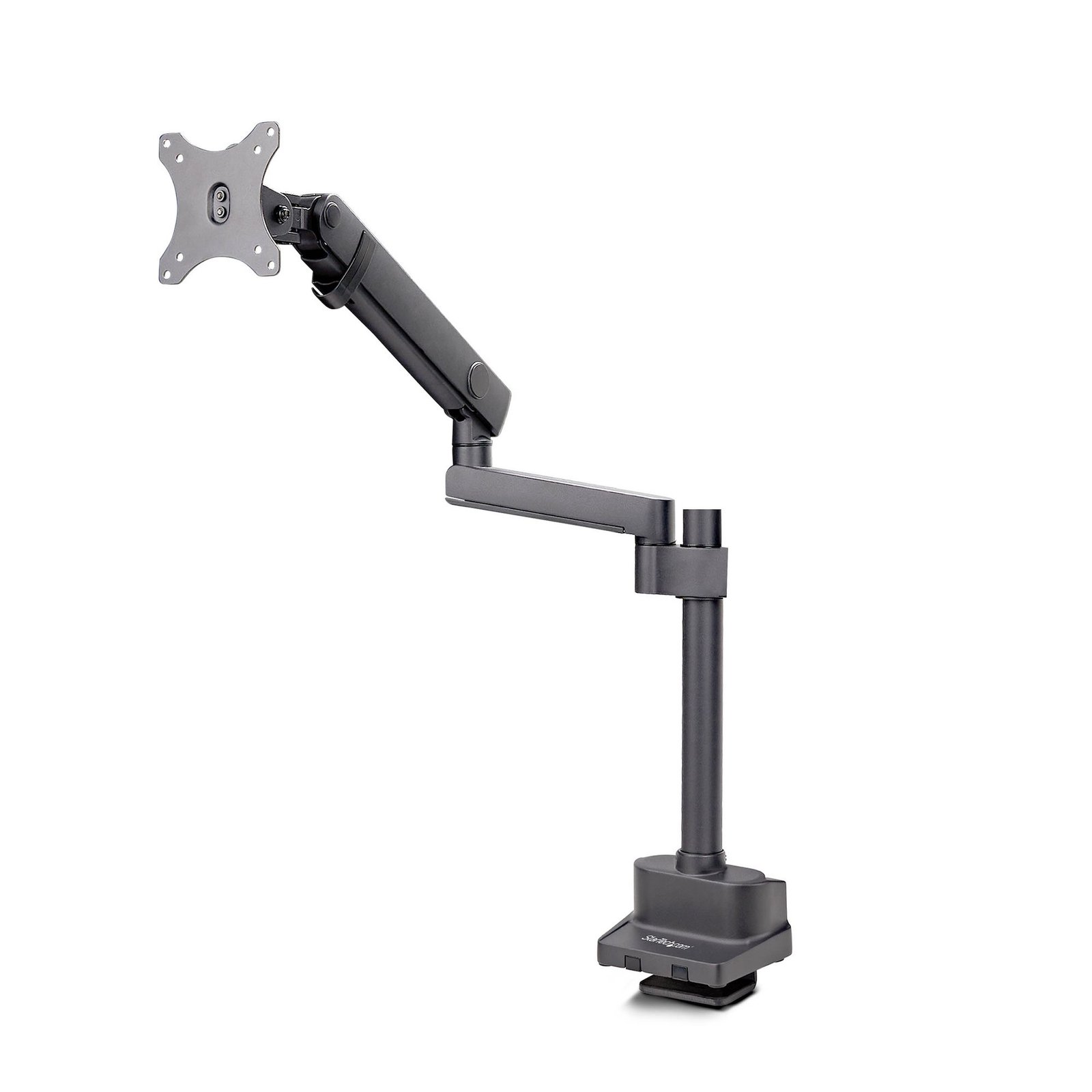 StarTech.com Desk Mount Monitor Arm, Up to 40-inch Screen/17.6lb (8kg), Mechanical Spring-Assisted ARMPIVOT2