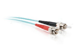 Legrand 852-222-003 InfiniBand/fibre optic cable 1 m ST Aqua colour