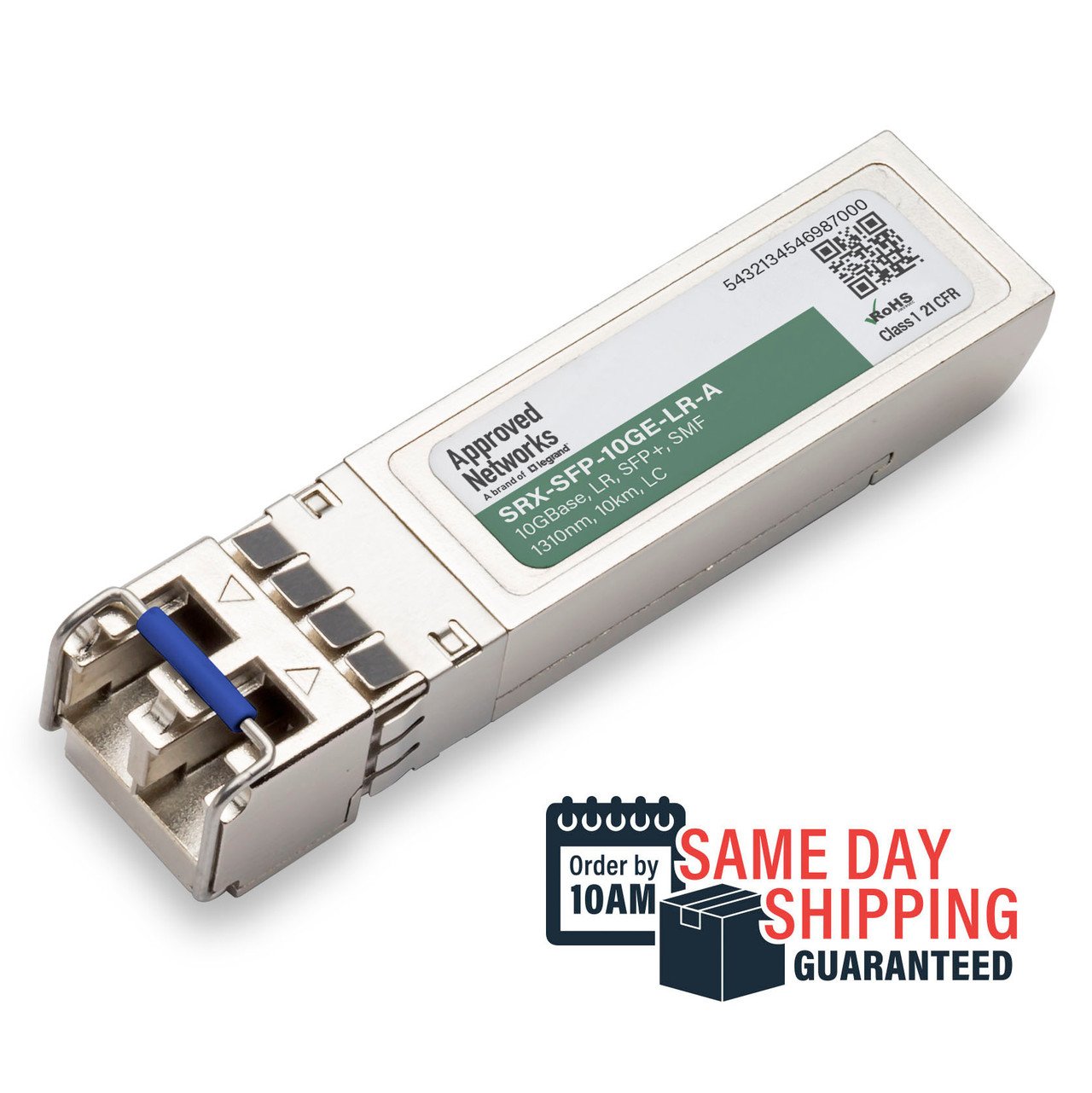 Legrand SRX-SFP-10GE-LR-A network transceiver module Fiber optic 11100 Mbit/s SFP+ 1310 nm