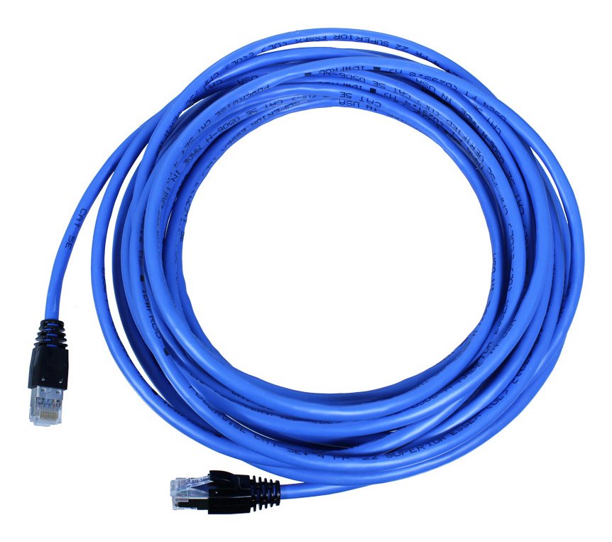 Legrand Powerwise networking cable Blue 7.62 m Cat5e Round PW5ER25DB-06