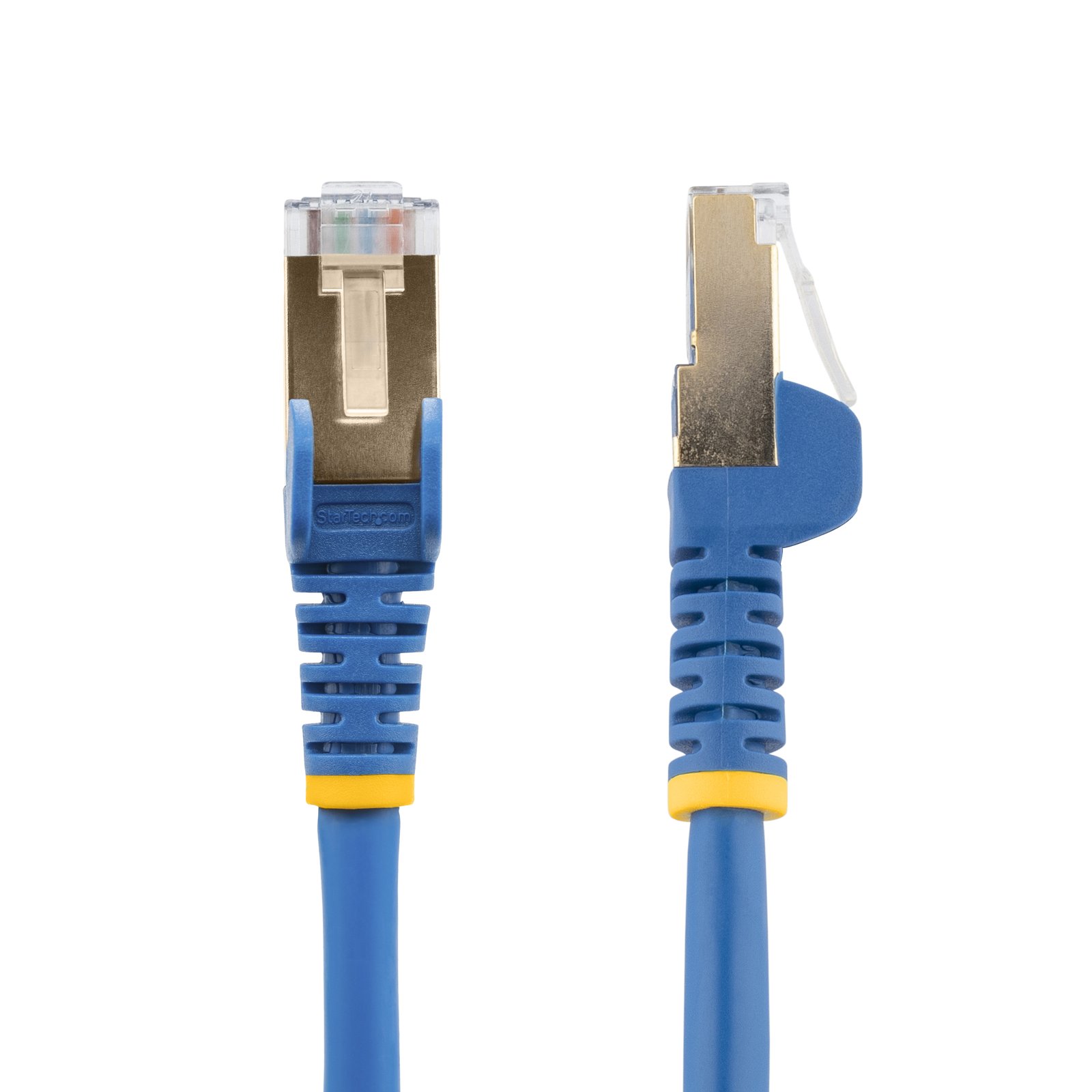 StarTech.com 10ft CAT6a Ethernet Cable - 10 Gigabit Shielded Snagless RJ45 100W PoE Patch Cord - C6ASPAT10BL