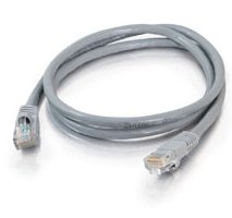 Legrand Q-Series Patch Cords, CAT6, booted, Gray, 100 FT 576-100-100
