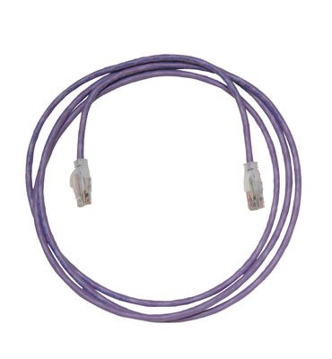 Legrand Clarity CAT5E Modular Patch Cord, 30 ft, Purple MC5E30-07