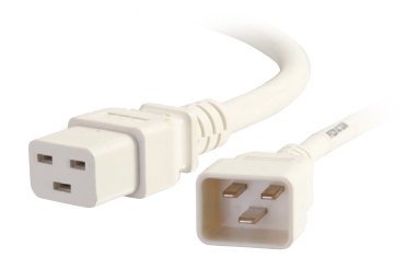 Legrand 17743 power cable White 1.8 m C20 coupler C19