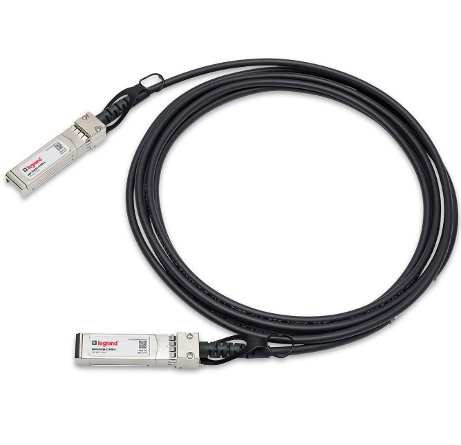 Legrand SFP-H10GB-CU5M-L InfiniBand/fibre optic cable 5 m SFP+ Black, Silver