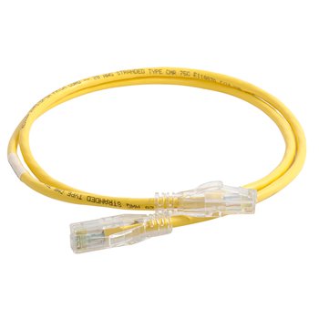 Legrand RDC61009-04 networking cable Yellow 2.74 m Cat6a U/UTP (UTP)