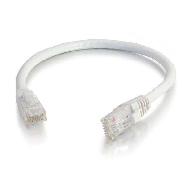 Legrand Q-Series Patch Cords, CAT6, booted, White, 75 FT 576-125-075