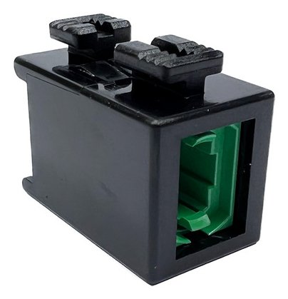 Legrand HDHFM-FMTZNC-00 fibre optic adapter MTP Black, Green