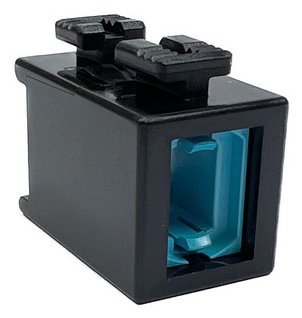 Legrand HDHFM-FMTZNL-00 fibre optic adapter MTP Aqua colour, Black