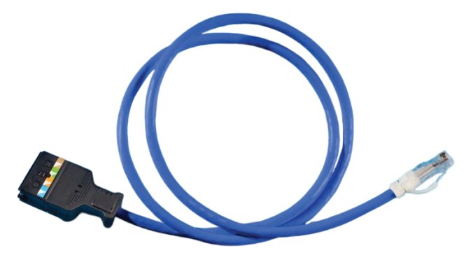Legrand Clarity 6 networking cable Blue 2.74 m Cat6 Round MC18B609-06