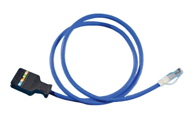 Legrand Clarity 5E networking cable Blue 2.13 m Cat5e Round MC18B5E07-06