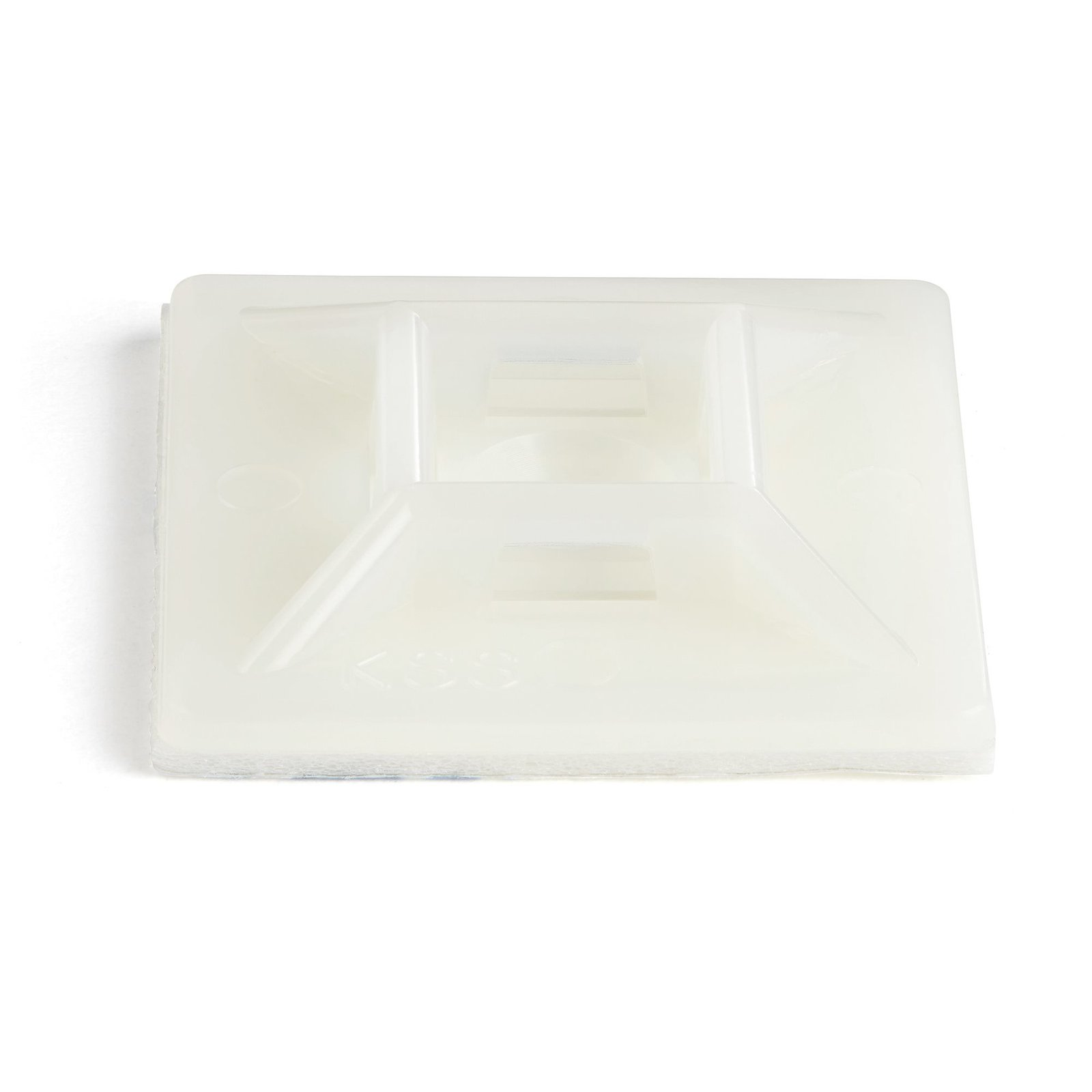 StarTech.com 100 Pack Cable Tie Mounts with Adhesive Tape for 0.21 in. (5.5 mm) Wide Ties - CBMCTM3