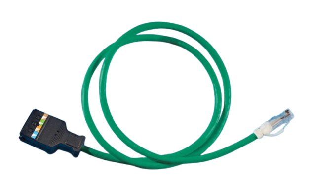 Legrand Clarity 5E networking cable Green 1.52 m Cat5e Round MC18B5E05-05