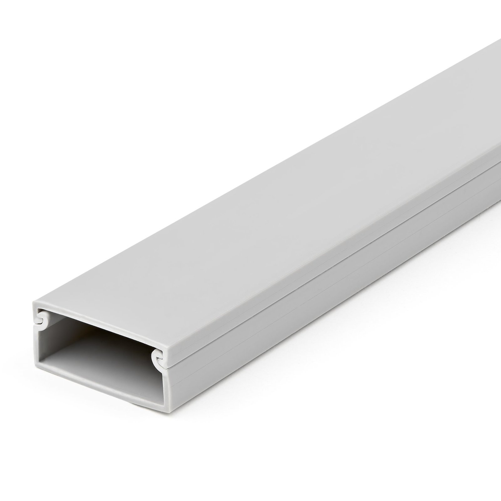 StarTech.com Solid Cable Management Raceway with Cover, 1-1/2"(38mm)W x 5/8"(16mm)H - 6.5ft(2m) CBMWD3816