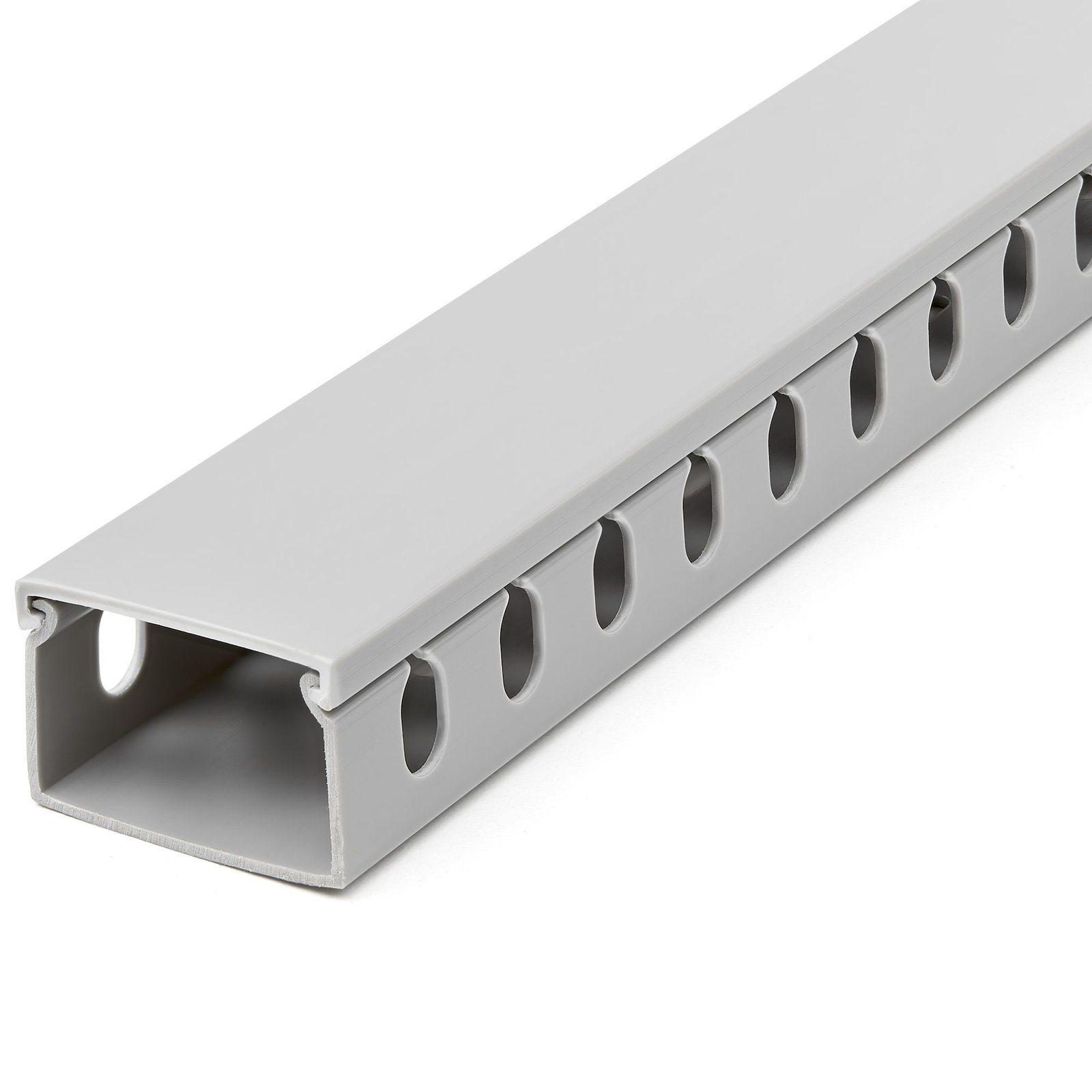 StarTech.com Open Slot Cable Management Raceway with Cover, 1-1/2"(38mm)W x 1"(25mm)H - 6.5ft(2m) CBMWD3825