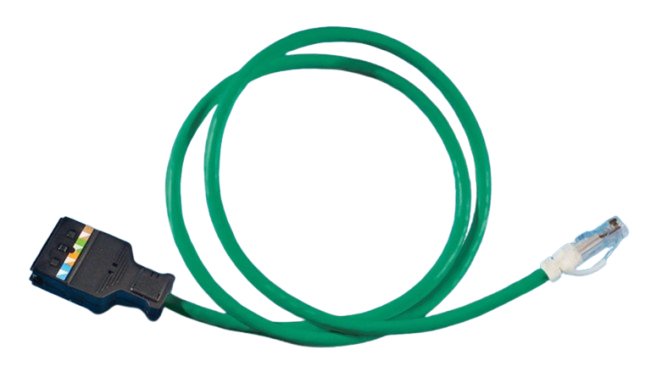 Legrand Clarity 6 networking cable Green 0.91 m Cat6 Round MC18B603-05