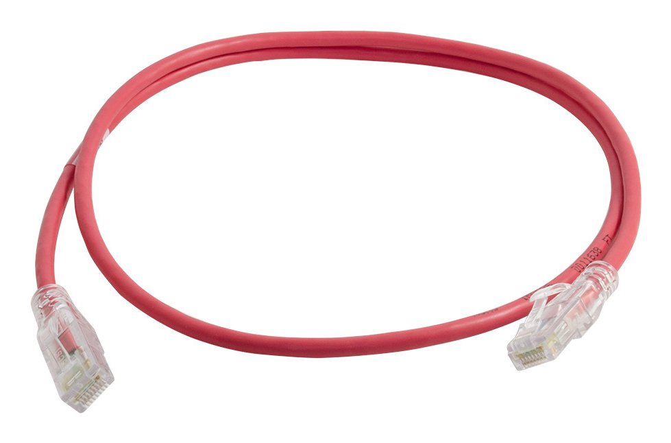Legrand RDC610-02 networking cable Red 3.05 m Cat6 U/UTP (UTP) Round