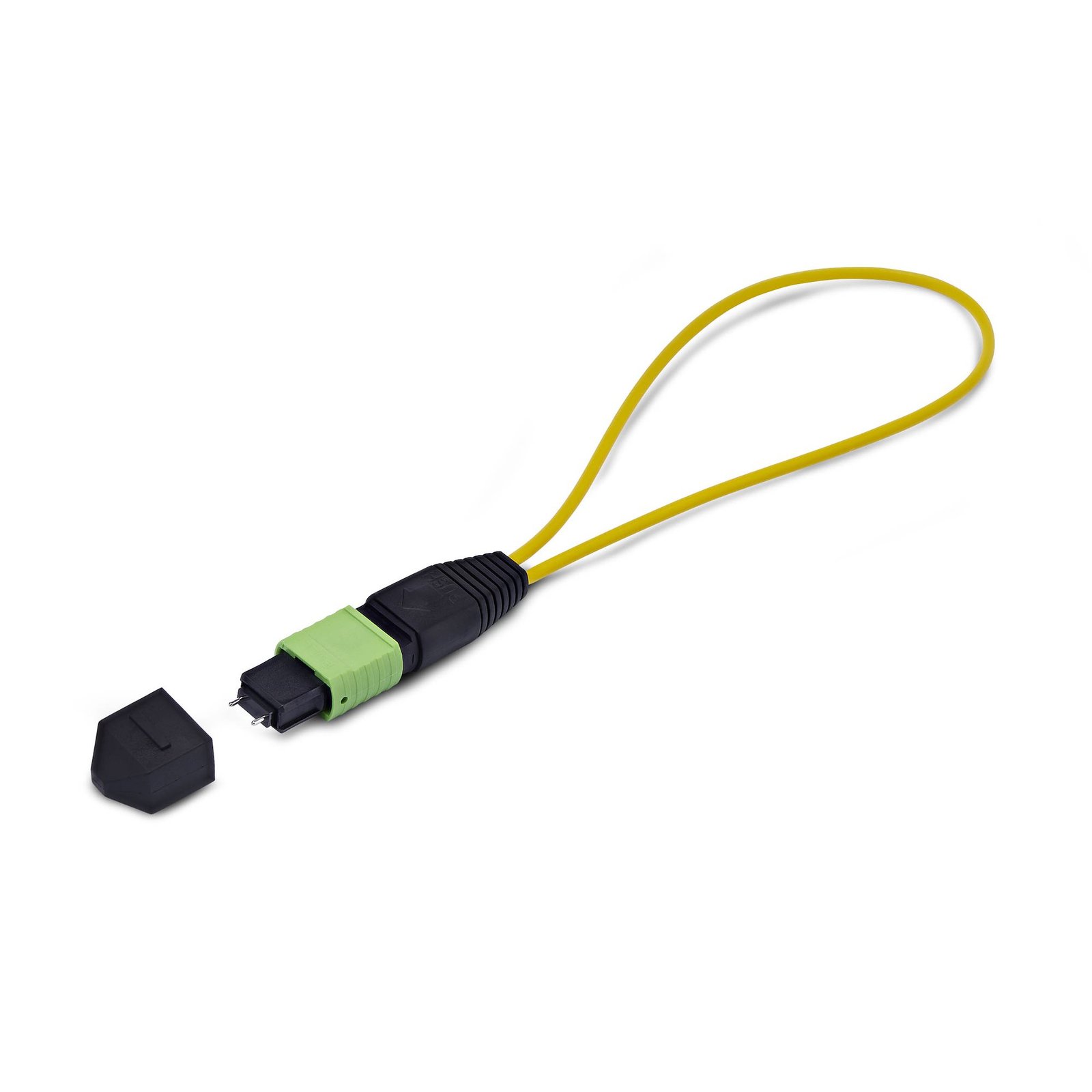 StarTech.com MPO Loopback Plug, Single Mode 9/125 MPO-12 Male Fiber Adapter, MPO/MTP-APC Connector LOOPBACKMTP12OS2SMM