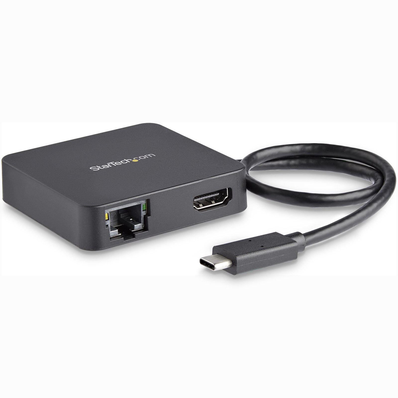StarTech.com USB C Multiport Adapter - Portable USB-C Mini Dock 4K HDMI Video - Gigabit Ethernet, DKT30CHD