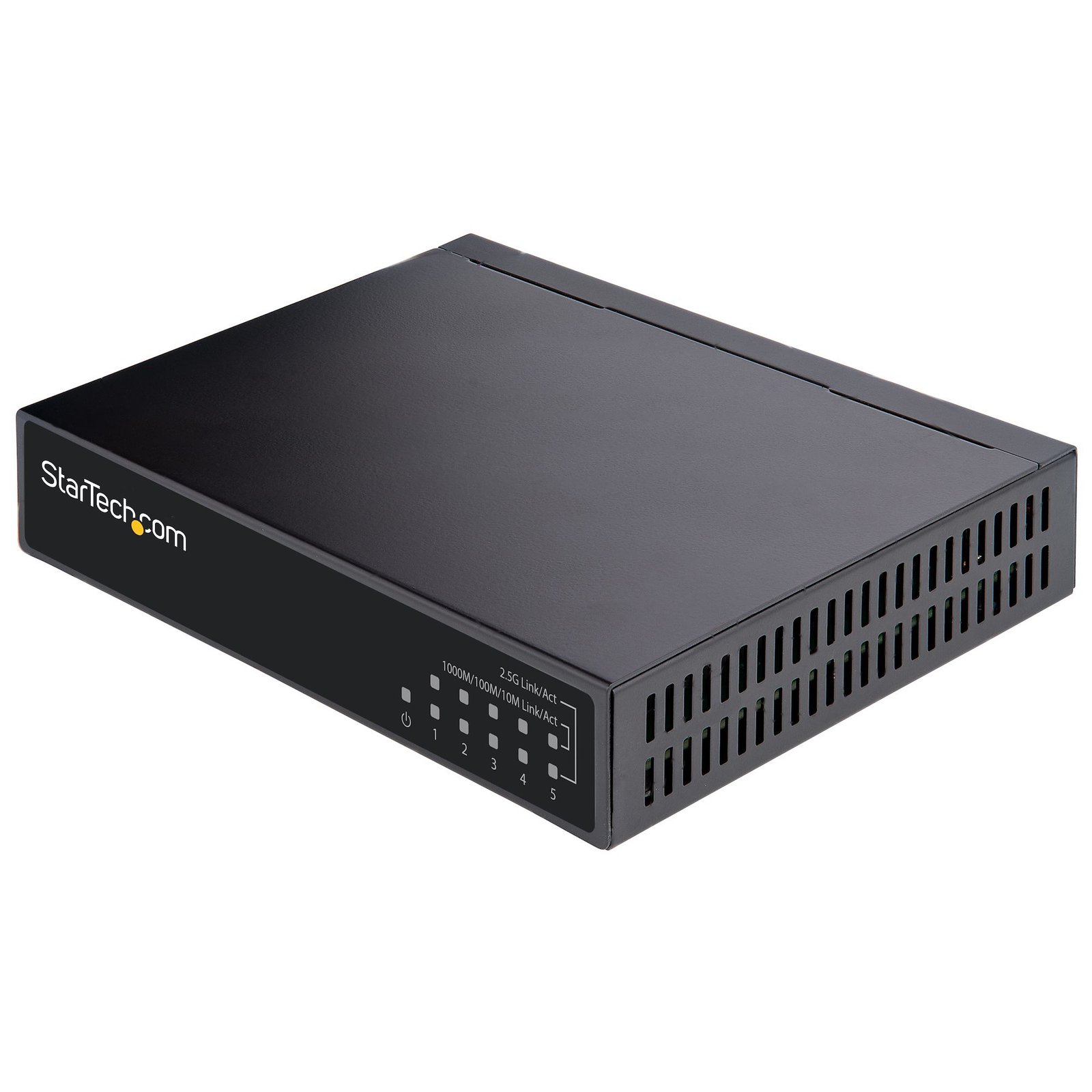 StarTech.com Unmanaged 2.5G Switch - 5 Port Gigabit - 2.5GBASE-T Ethernet - Splitter - Din Rail or DS52000