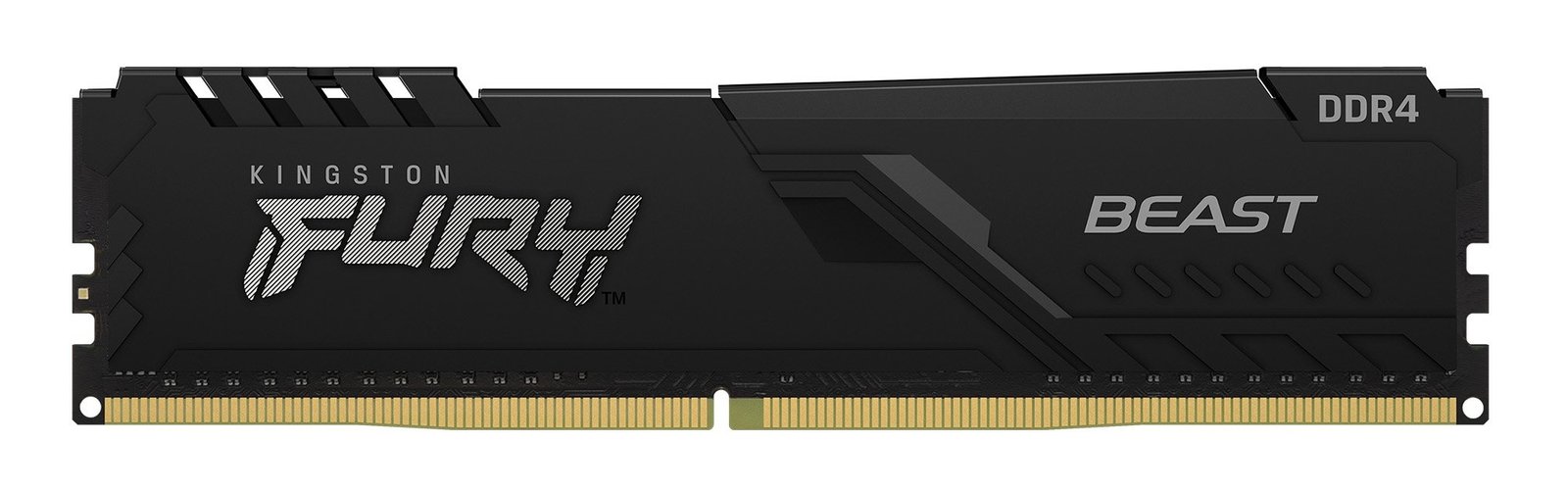 Kingston Technology FURY Beast 16GB 3200MT/s DDR4 CL16 DIMM 1Gx8 Black KF432C16BB1/16