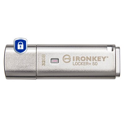 Kingston Technology IronKey 32GB IKLP50 AES USB, w/256bit Encryption IKLP50/32GB
